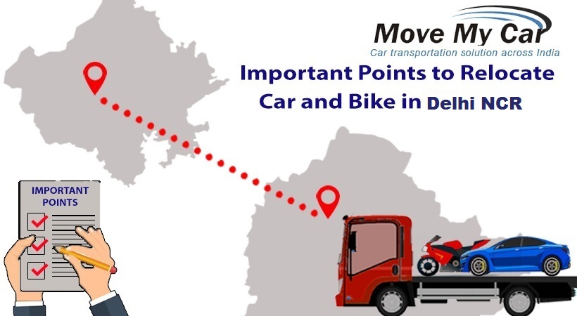 Car and Bike Transport in Delhi NCR - MoveMyCar